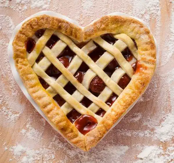 Heart Shaped Pie