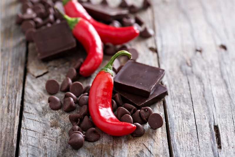 Dark Chocolate With Chili Pepper