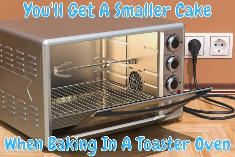 You'll Get A Smaller Cake When Baking In A Toaster Oven
